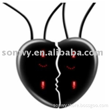 Heart shape digital mp3 player  MP3-006A (gift for lover in valentine's day)